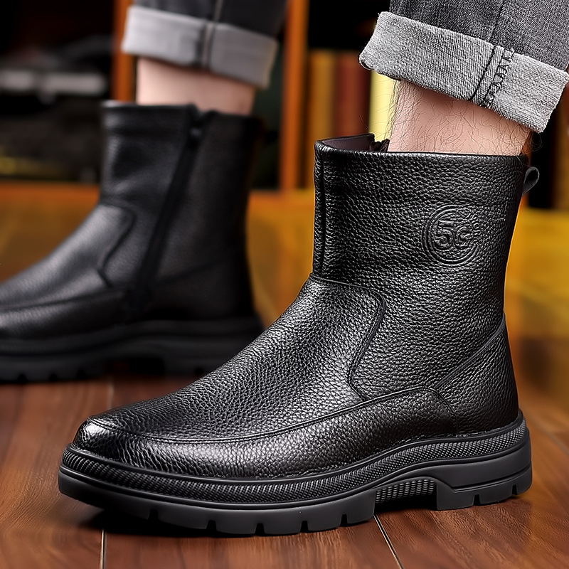 Snow Boot Fur Lined - Stivali da neve alti da uomo