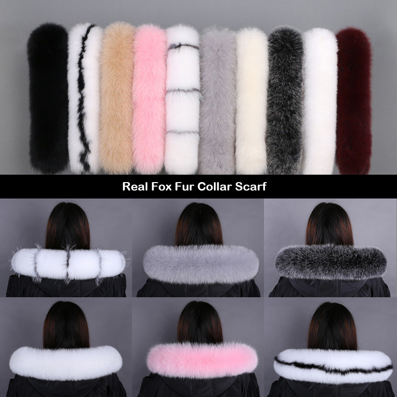 Winter Clothing Women Sale - Sciarpa di pelliccia di volpe naturale