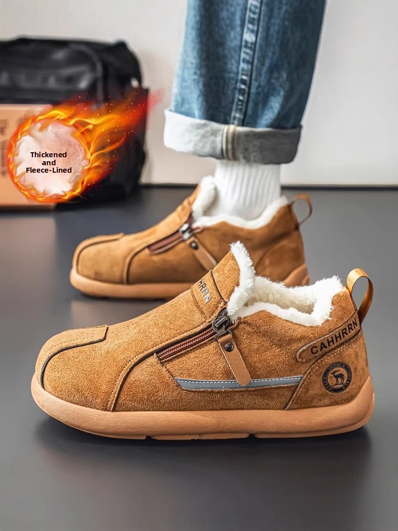 Snow Boot Fur Lined - Stivali da Neve Invernali da Uomo,