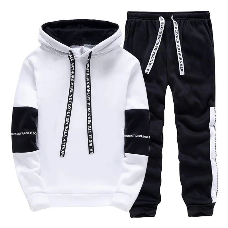 Winter Clothes - Tuta Sportiva da Uomo Casual con