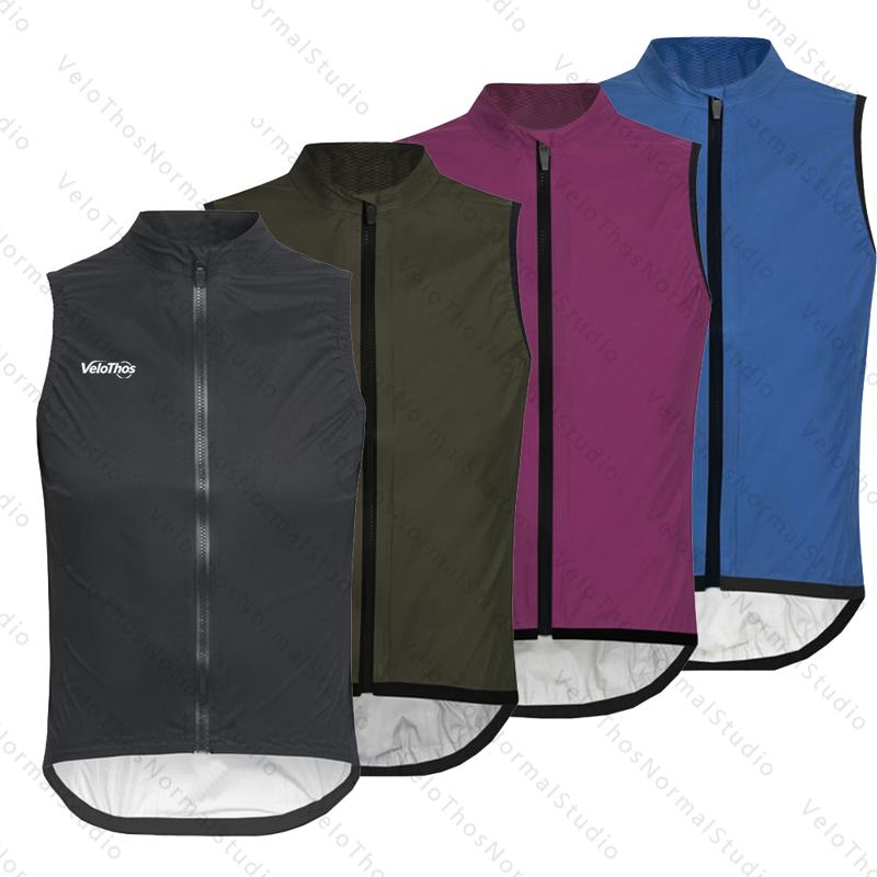 Padded Vest Gilet - Gilet da Ciclismo Uomo Antivento Sportivo