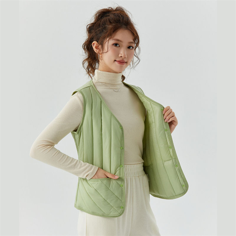 Padded Vest Gilet - Gilet invernale da donna crriflz, caldo