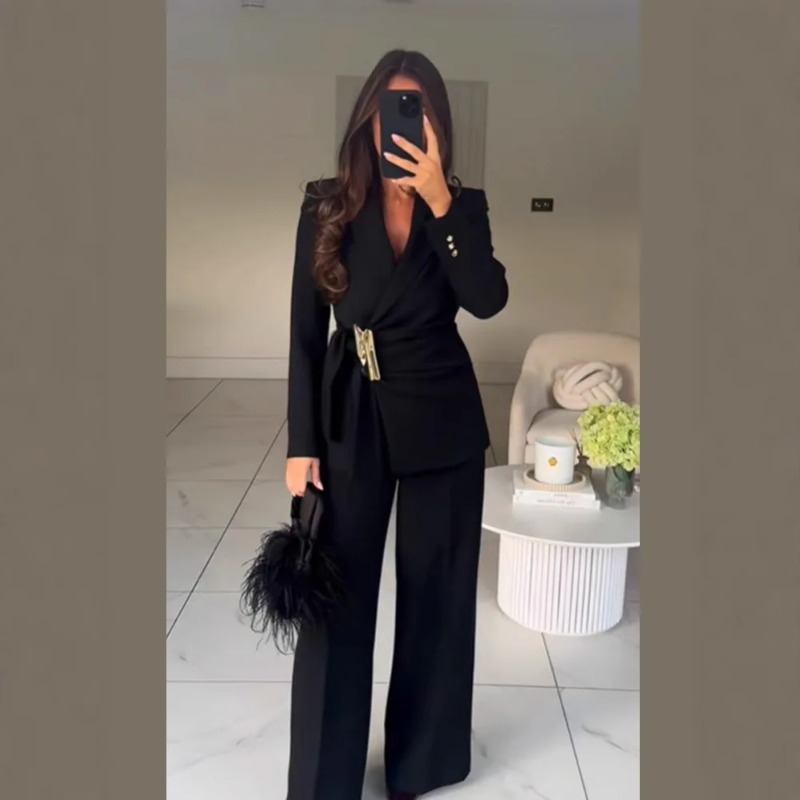 Winter Clothing Women Sale - Completo da Donna Due Pezzi: Blazer