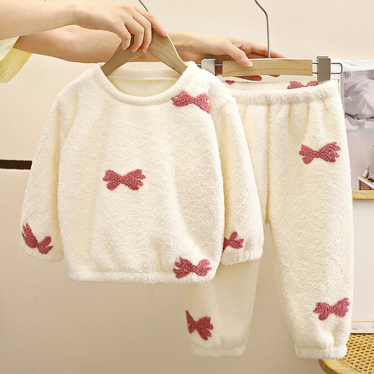 Winter Clothing Baby Boy - Nuovi bambini Autunno Inverno Addensare Pigiama