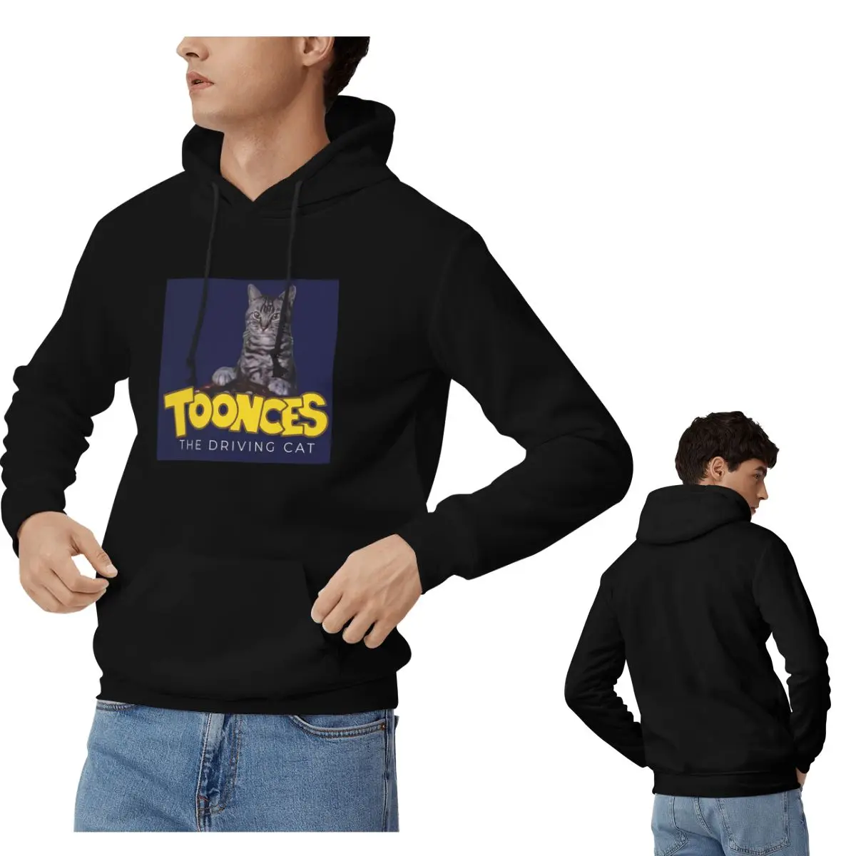 Winter Clothing Drive - Toonces The Driving Cat Felpe con