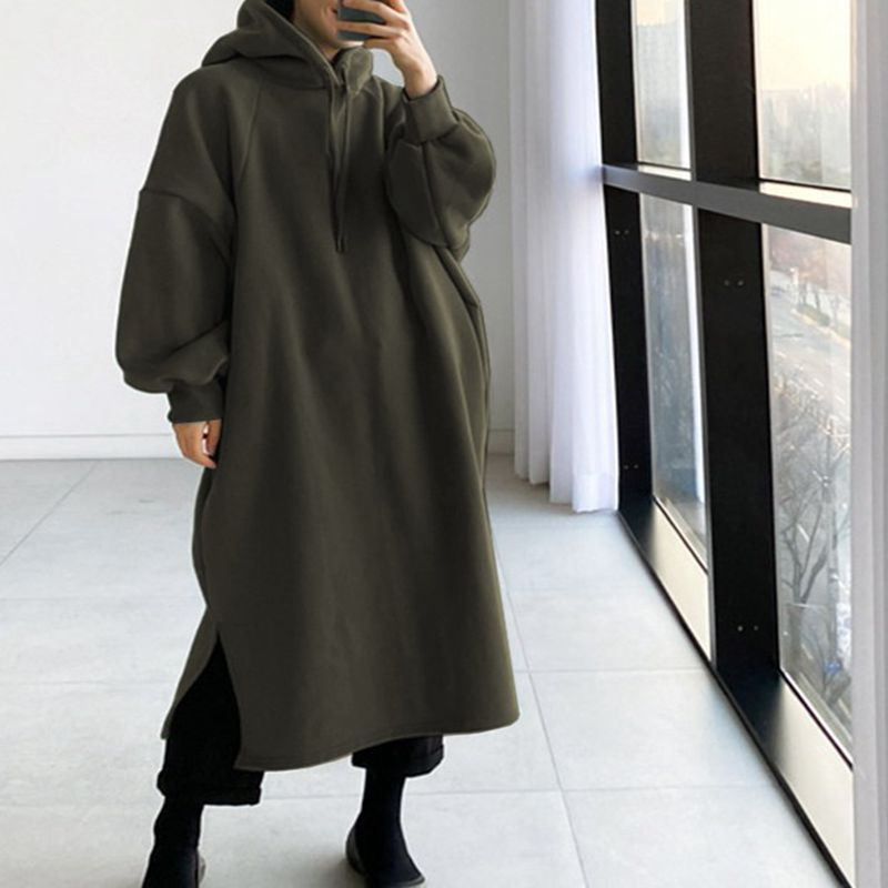 Fleece Hoodie Lined - Autunno e inverno 150 kg da