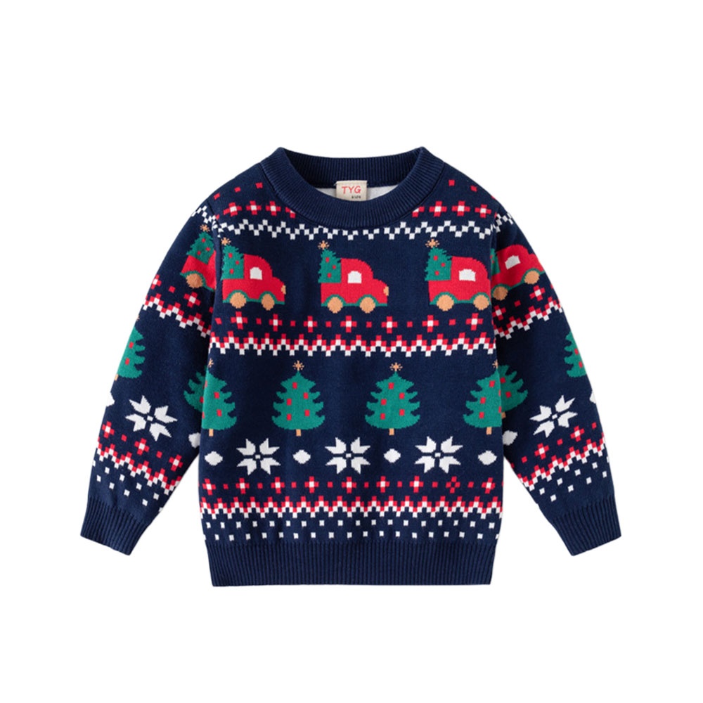 Winter Clothing For 1 Year Old Girl - Maglione Natalizio per Bambini con Stampa