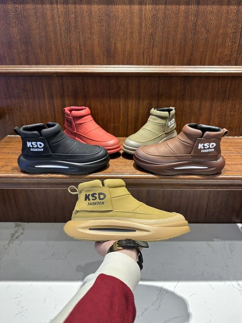 Snow Boot Fur Lined - Stivali da Neve Invernali da Uomo,