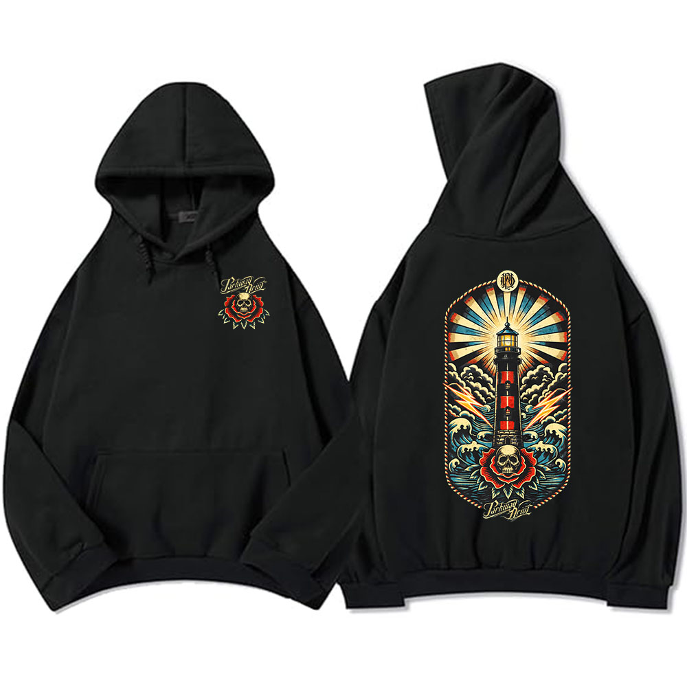 Winter Clothing Drive - Skeleton Lighthouse Pullover Hoodie Parkway Drive