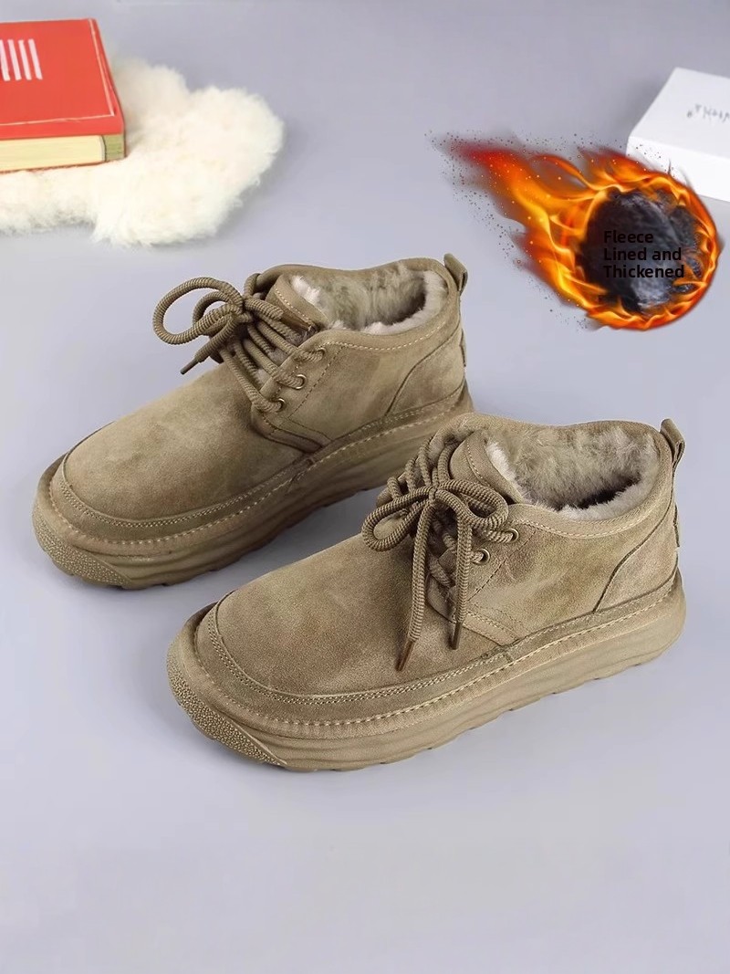 Snow Boot Fur Lined - Stivali da neve invernali da uomo,