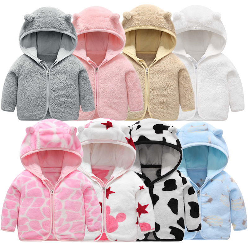 Winter Clothing For 1 Year Old Girl - Giacca in flanella per bambini Autunno