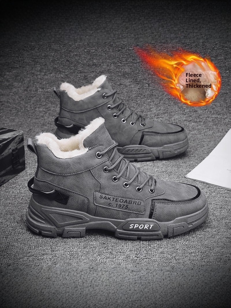 Snow Boot Fur Lined - Stivali da Neve da Uomo Invernali