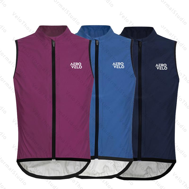 Padded Vest Gilet - Gilet da Ciclismo Uomo Antivento Sportivo
