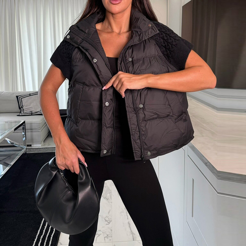Gilet Imbottito Corto da Donna - Padded Vest Gilet recensione e prezzo