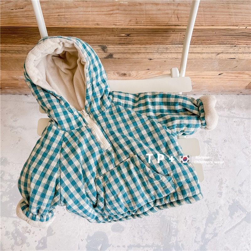 Moda Plaid Giacca per bambini  - Winter Clothing Baby Boy recensione e prezzo
