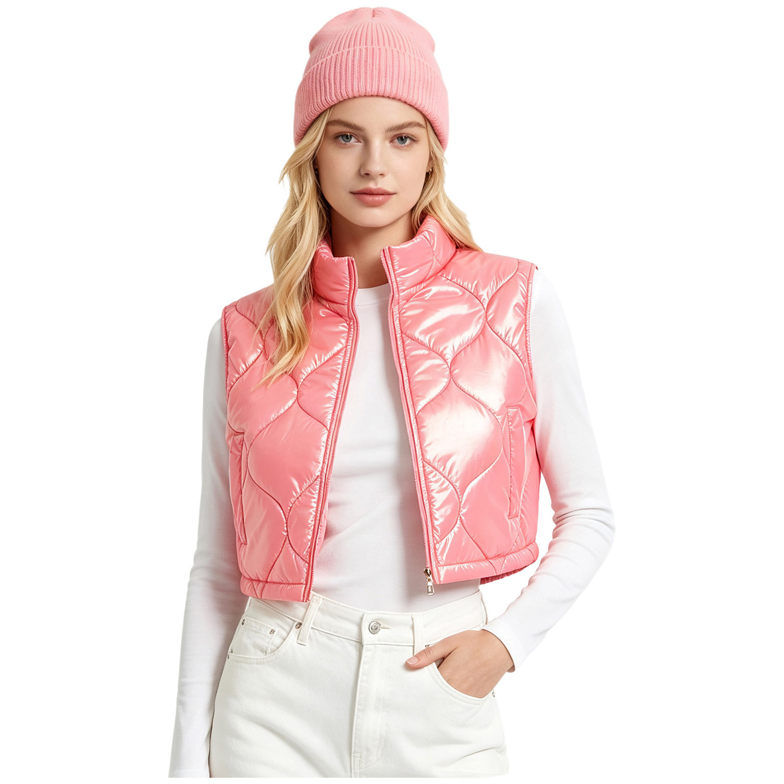 Gilet Corto Imbottito da Donna - Padded Vest Gilet recensione e prezzo