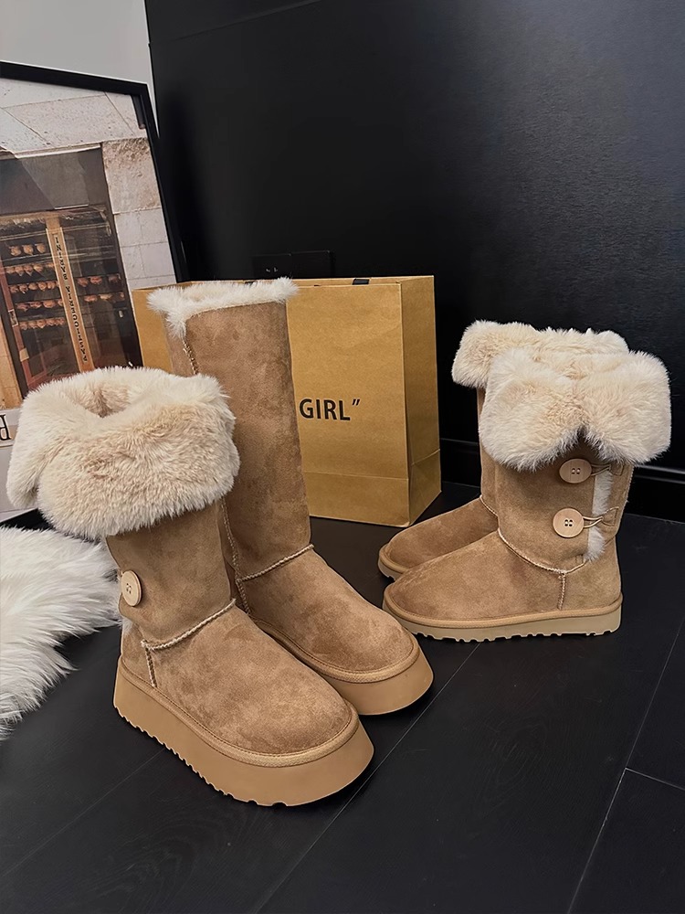 Stivali da neve invernali con  - Snow Boot Fur Lined recensione e prezzo
