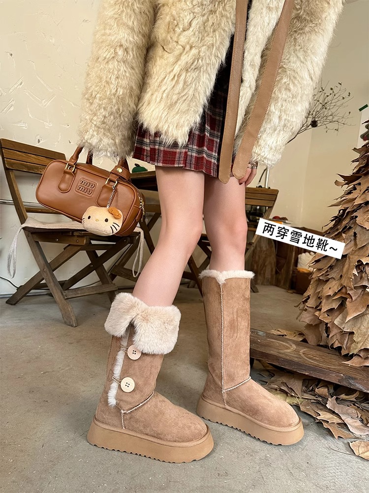 Stivali da neve invernali con  - Snow Boot Fur Lined recensione e prezzo
