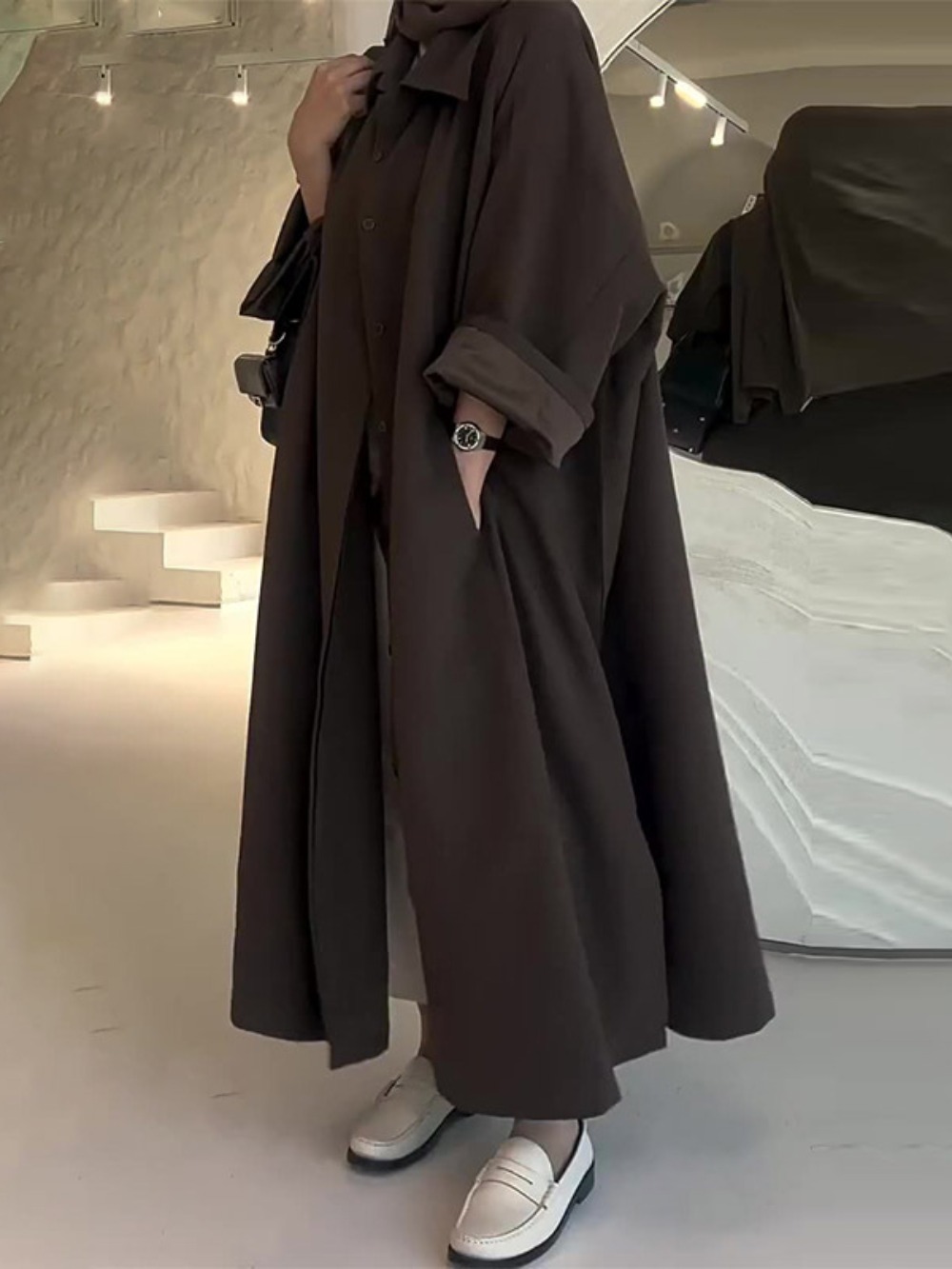 Eid Donne Musulmane Abaya Tren - Winter Clothing Women Sale recensione e prezzo