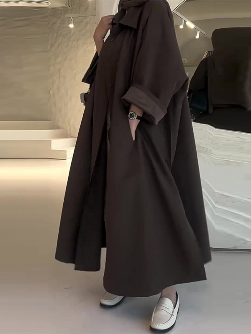 Eid Donne Musulmane Abaya Tren - Winter Clothing Women Sale recensione e prezzo