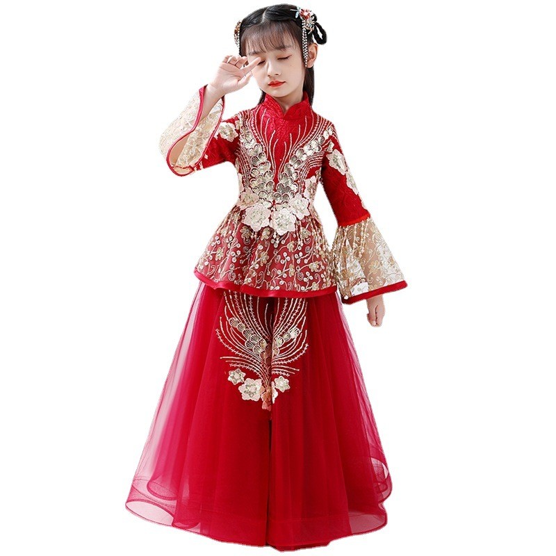 Costume Hanfu Cheongsam per Ba - Winter Clothing Kids recensione e prezzo