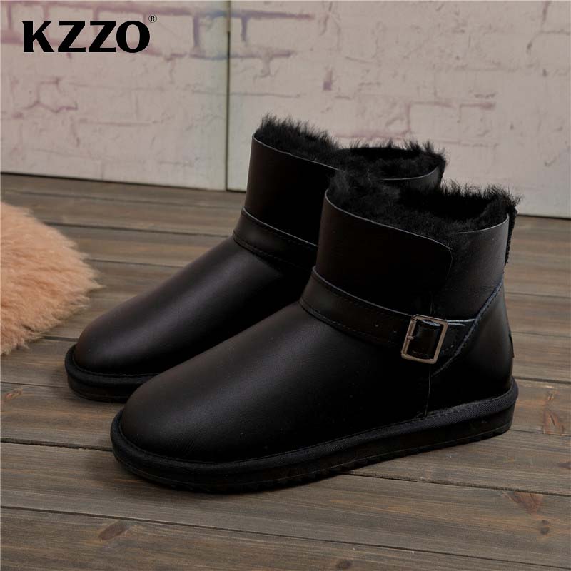 KZZO 2025 Nuovi Uomini Casual  - Snow Boot Fur Lined recensione e prezzo