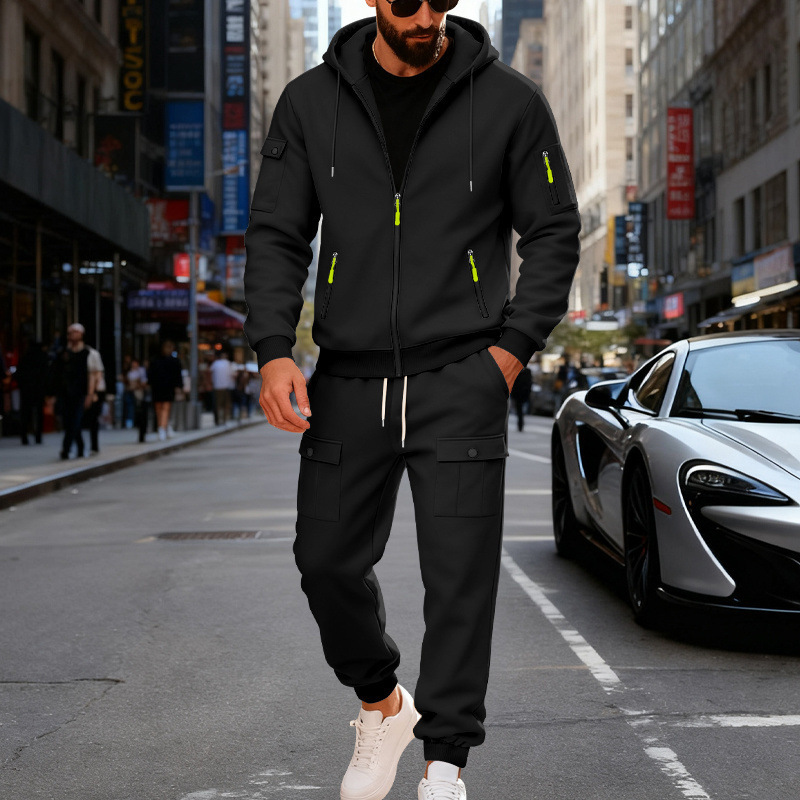 Tuta da uomo in pile pesante f - Fleece Hoodie Lined recensione e prezzo