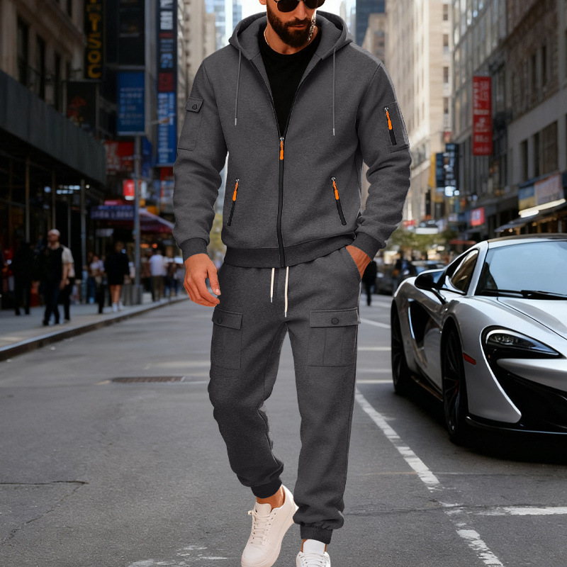 Tuta da uomo in pile pesante f - Fleece Hoodie Lined recensione e prezzo