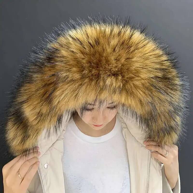 Collo in pelliccia sintetica s - Winter Clothing Women Sale recensione e prezzo
